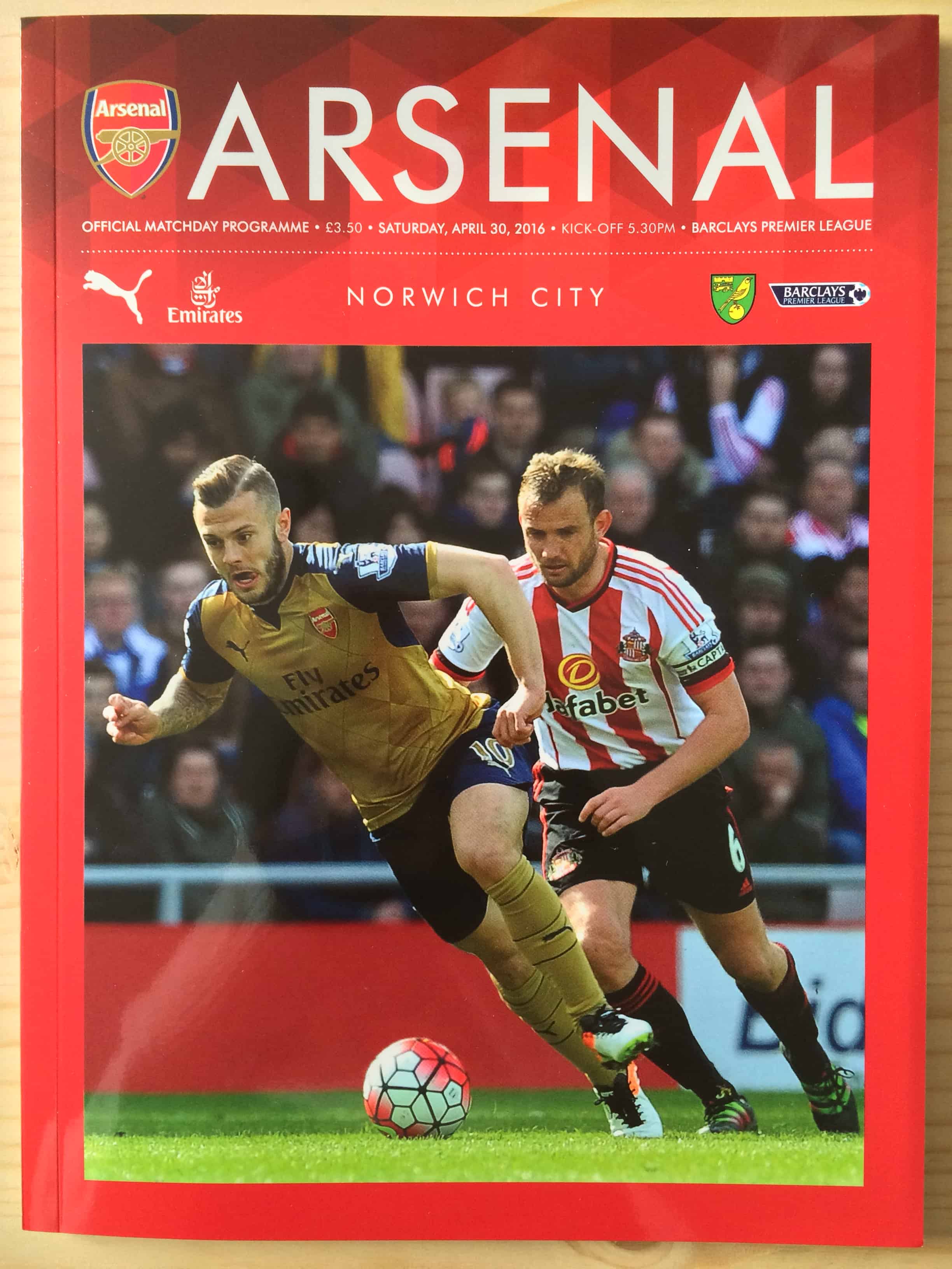 Arsenal FC v Norwich City FC